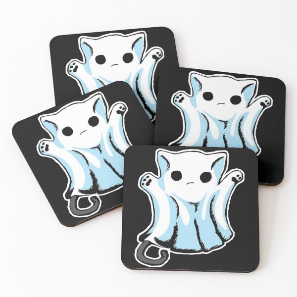 Item preview, Creepy Ghost Kitten designed and sold by ihebwkqh17.