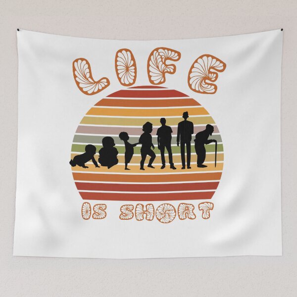 Item preview, life is short -sunset designed and sold by animalstore11.
