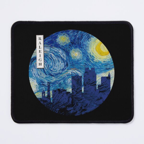Item preview, Raleigh Starry Night Van Gogh Circle designed and sold by DFerraz.
