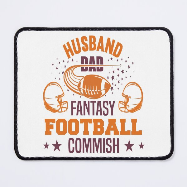 Item preview, Husband Dad Fantasy Football Commish designed and sold by AmethystMurad.
