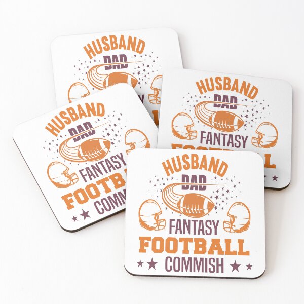 Item preview, Husband Dad Fantasy Football Commish designed and sold by AmethystMurad.
