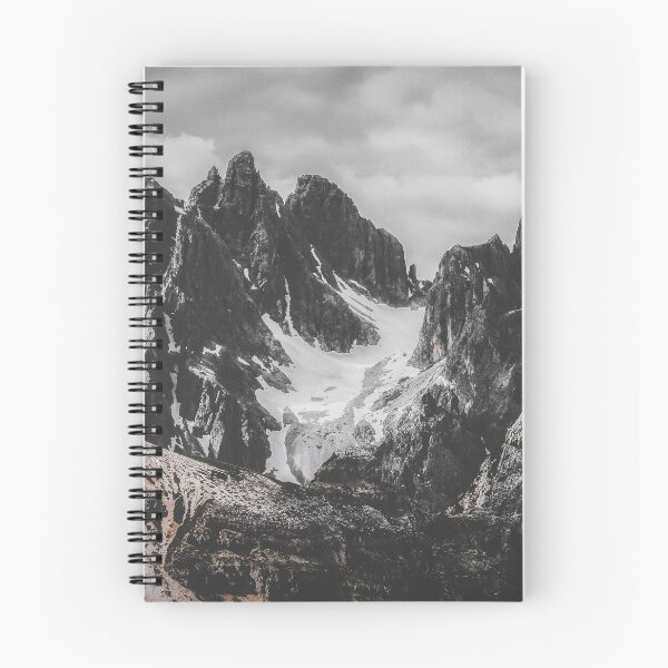 Item preview, Black and White Snow Covered Mountain  designed and sold by Hassan  Adnan.