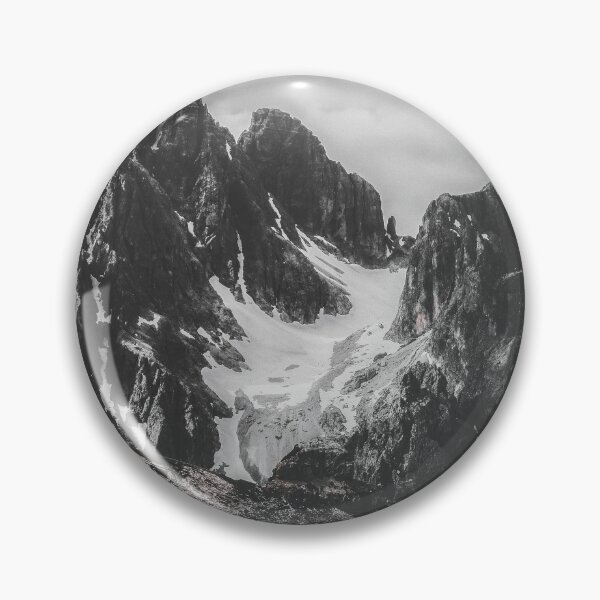 Item preview, Black and White Snow Covered Mountain  designed and sold by Hassan  Adnan.