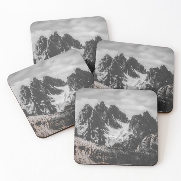 Item preview, Black and White Snow Covered Mountain  designed and sold by Hassan  Adnan.