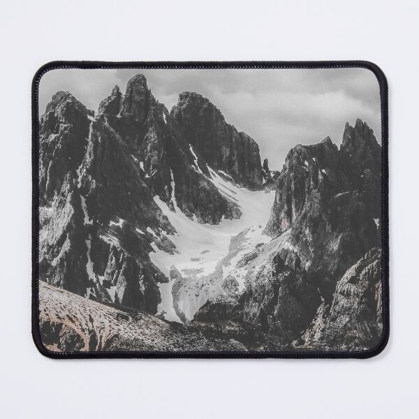 Item preview, Black and White Snow Covered Mountain designed and sold by Hassan Adnan.