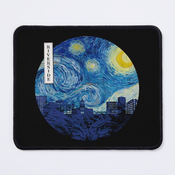 Item preview, Riverside Starry Night Van Gogh Circle designed and sold by DFerraz.