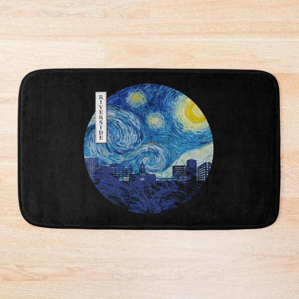 Item preview, Riverside Starry Night Van Gogh Circle designed and sold by DFerraz.