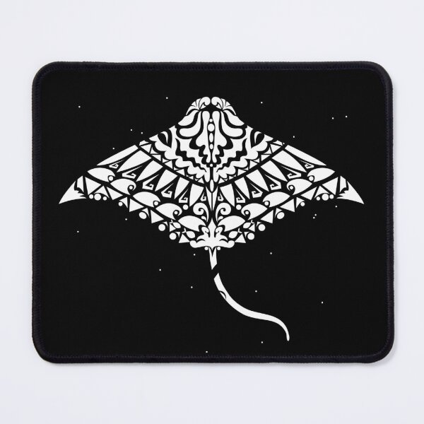 Item preview, Tribal Manta Ray Tattoo Graphic Design designed and sold by CreativeBridge.