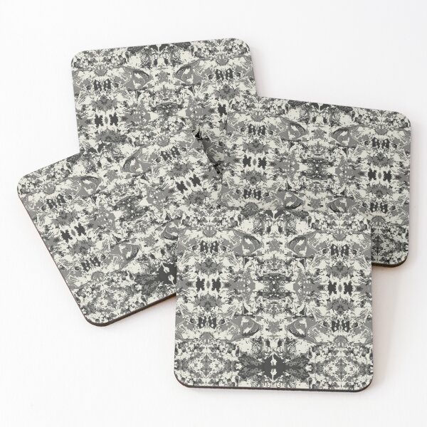 Item preview, Black and White Abstract Exclusive Pattern designed and sold by LIRAZ ZIV.