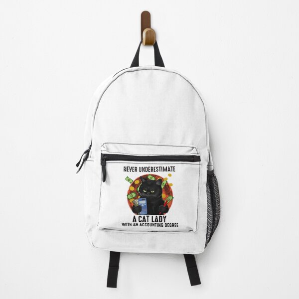 Item preview, Never Underestimate A Cat Lady With An Accounting Degree designed and sold by YimHrishi.