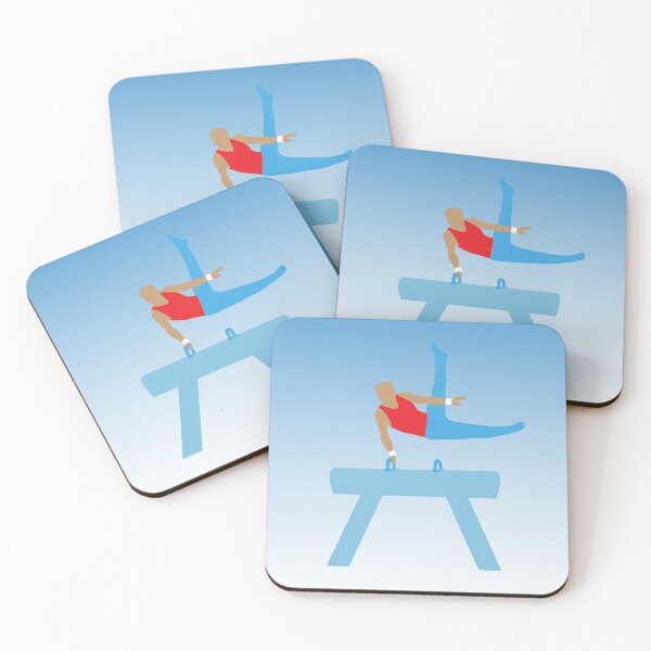 Item preview, Mens Gymnastics | Male Gymnast on Pommel Horse designed and sold by CreativeBridge.