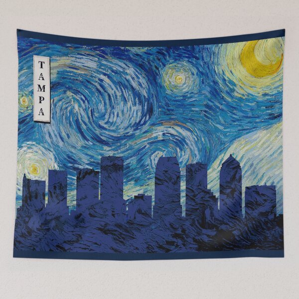 Item preview, Tampa Van Gogh Starry Night designed and sold by DFerraz.