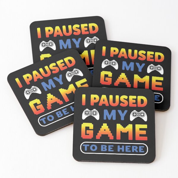 Item preview, I Paused My Game To Be Here - Gaming Remote Controller Design designed and sold by Prince - Bestseller ★★★★★.