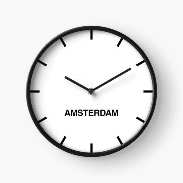 amsterdam time zone to pst