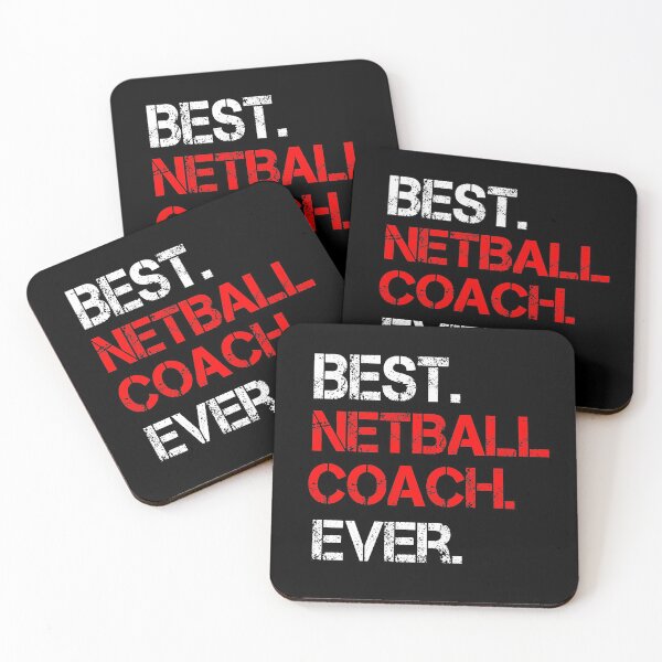 Item preview, Best Netball Coach Ever Sports Mentor Gift Idea designed and sold by gooldenfish.