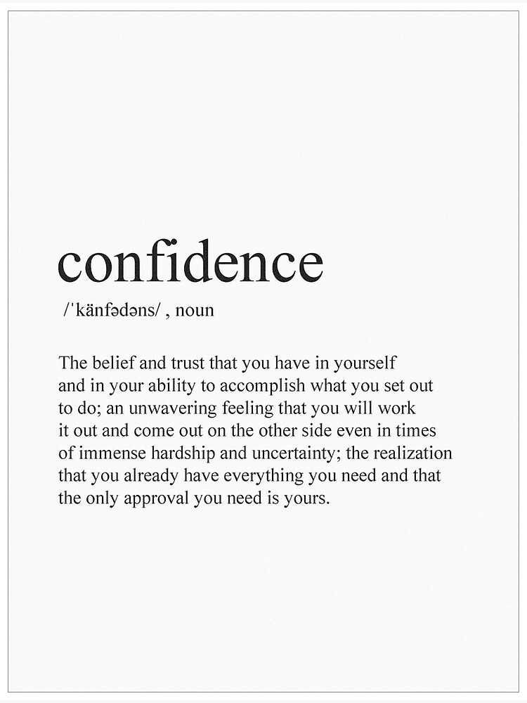 inspirational-confidence-definition-poster-by-2020tpark-redbubble