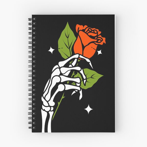 Item preview, Skeleton Holding an Orange Rose designed and sold by Gavinstar.