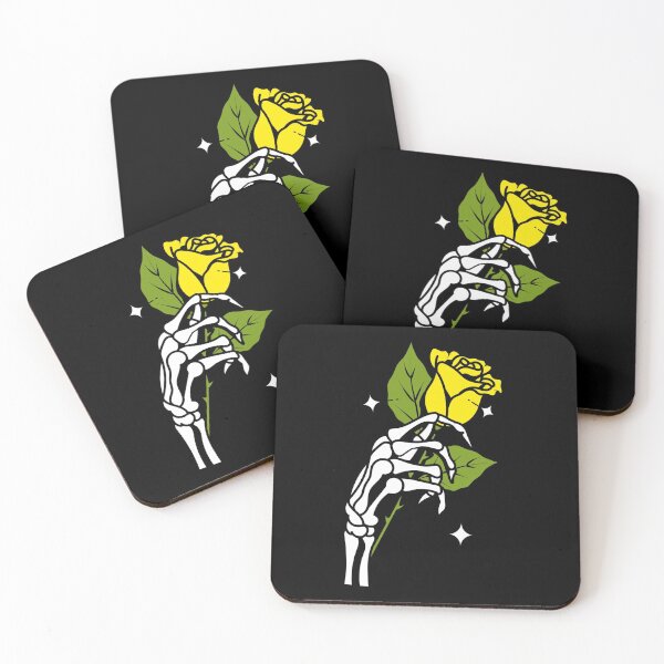 Item preview, Skeleton Holding a Yellow Rose designed and sold by Gavinstar.