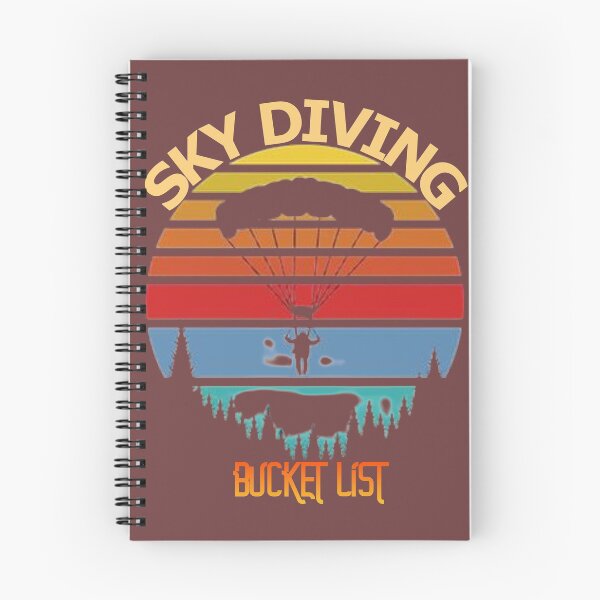Item preview, SKYDIVING BUCKET LIST designed and sold by Marakstore.