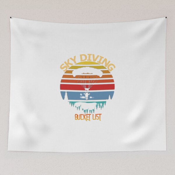 Item preview, SKYDIVING BUCKET LIST designed and sold by Marakstore.