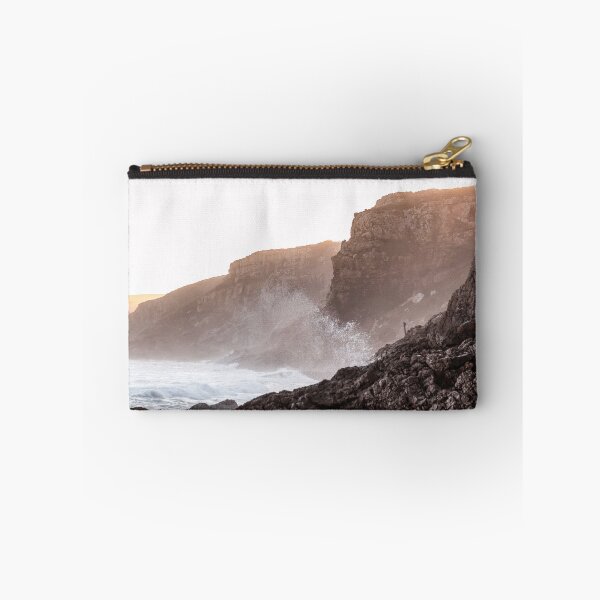 Item preview, Waves Breaking on Rocky Shore - Dramatic Surfing Moody  designed and sold by Hassan  Adnan.