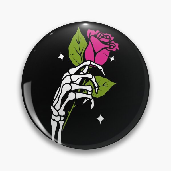 Item preview, Skeleton Holding a Purple Rose designed and sold by Gavinstar.