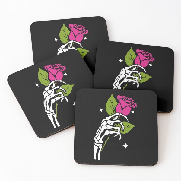 Item preview, Skeleton Holding a Purple Rose designed and sold by Gavinstar.