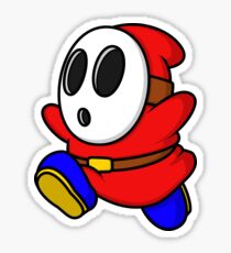 Shy Guy: Stickers | Redbubble