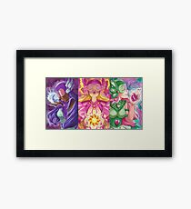 Jewel Rider Trio Framed Print