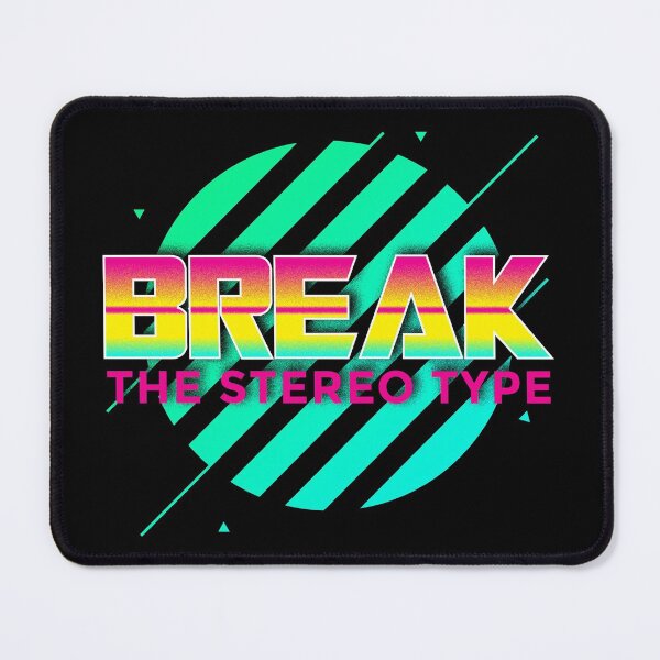 Item preview, BREAK THE STEREO TYPE designed and sold by ALFBOCREATIVE.