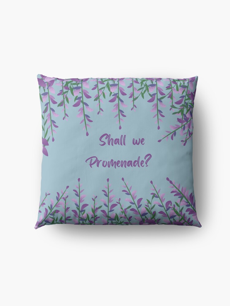 Alternate view of Shall we Promenade Floor Pillow