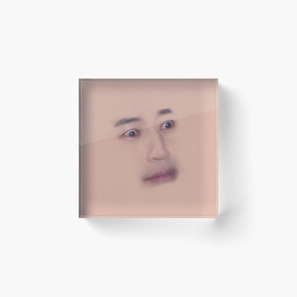 2D1N S4 Kim Jong Min Face Acrylic Block