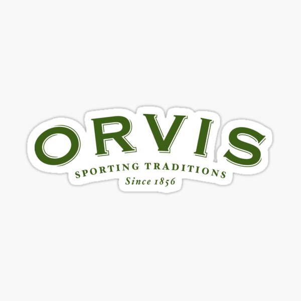 Orvis Fishing Logo Sticker for Sale by ImsongShop