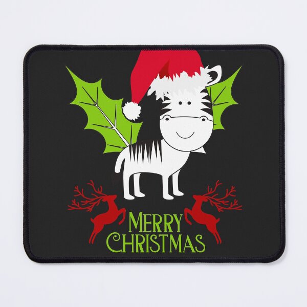 Item preview, funny merry christmas zebra for kids  designed and sold by myt-shirt.