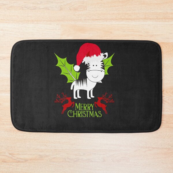 Item preview, funny merry christmas zebra for kids  designed and sold by myt-shirt.