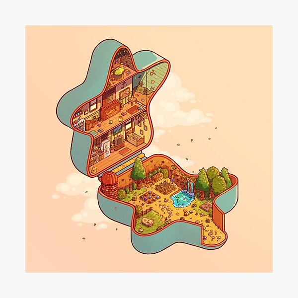 Stardew Valley Game Photographic Print