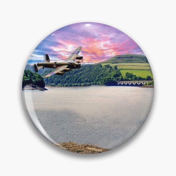 Item preview, Lancaster Bomber Ladybower Flypast designed and sold by Alisonchambers2.