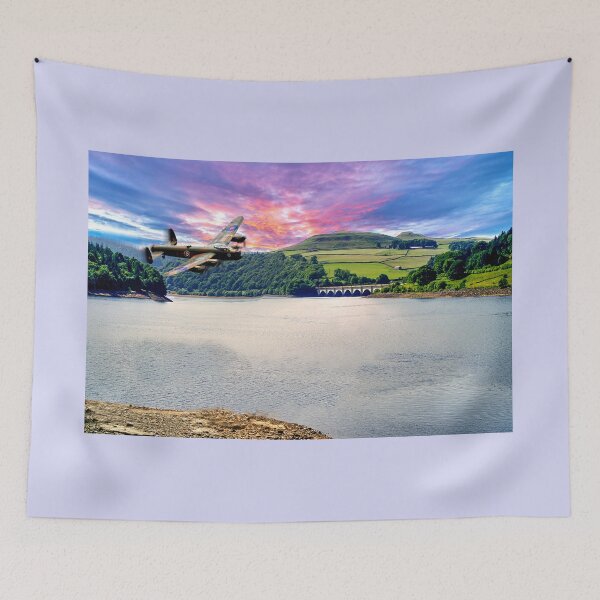 Item preview, Lancaster Bomber Ladybower Flypast designed and sold by Alisonchambers2.