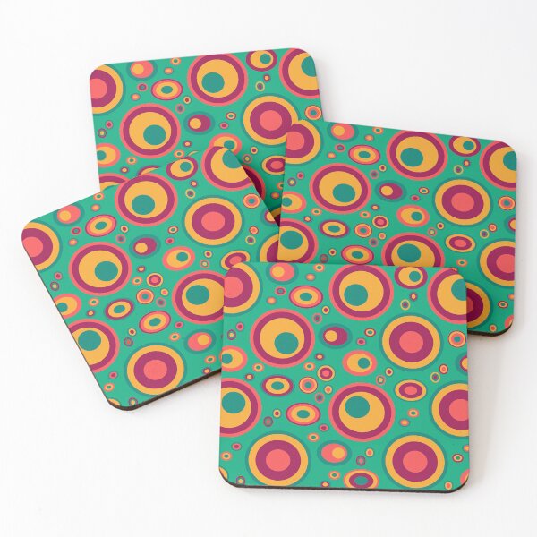 Item preview, Retro 70s vintage psychedelic style pattern designed and sold by designandclouds.