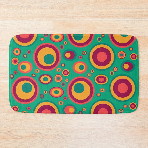 Item preview, Retro 70s vintage psychedelic style pattern designed and sold by designandclouds.
