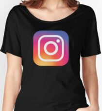 New Instagram LOGO Women's Relaxed Fit T-Shirt