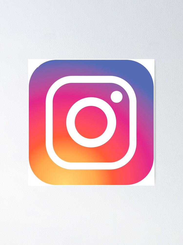 New Instagram Logo Poster By Albertfolguera Redbubble