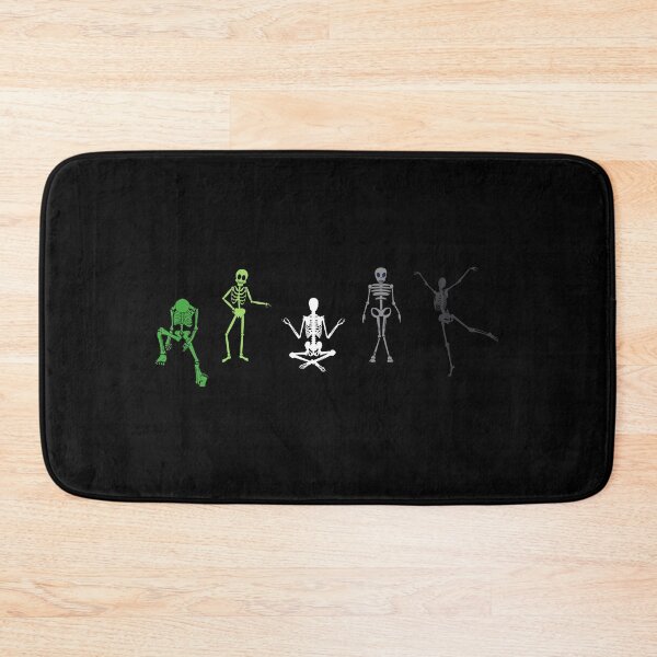 Item preview, Aro Halloween Skeletons. Aromantic Pride designed and sold by Subtle Pride Shop.