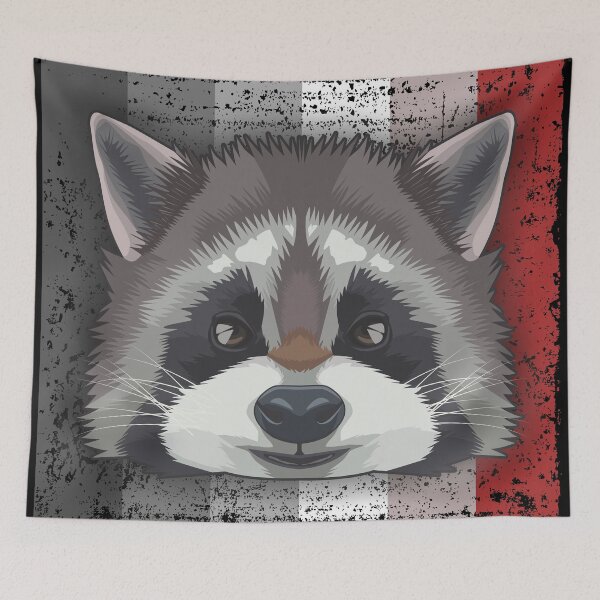 Item preview, Rabies Pride Flag With Raccoon designed and sold by crazycollective.