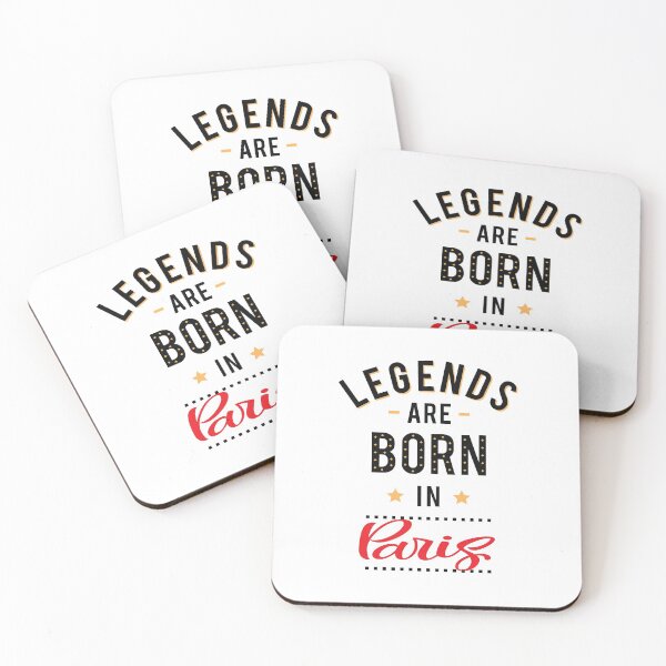 Item preview, Legends Are Born In Paris designed and sold by ProjectX23.