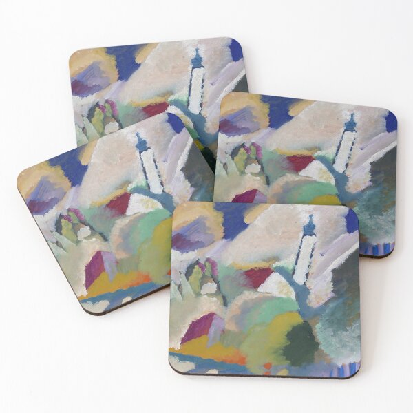 Item preview, Wassily Kandinsky "Murnau with church I" designed and sold by sunny-007.