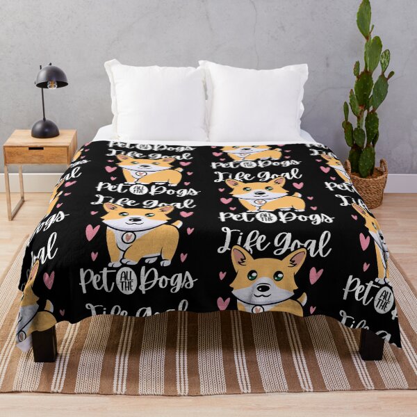 Item preview, Life Goal Pet All The Dogs | Funny Dog Mom Humour designed and sold by GravitiTees.
