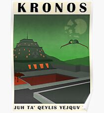 Star Trek - Travel Poster (Kronos) Poster