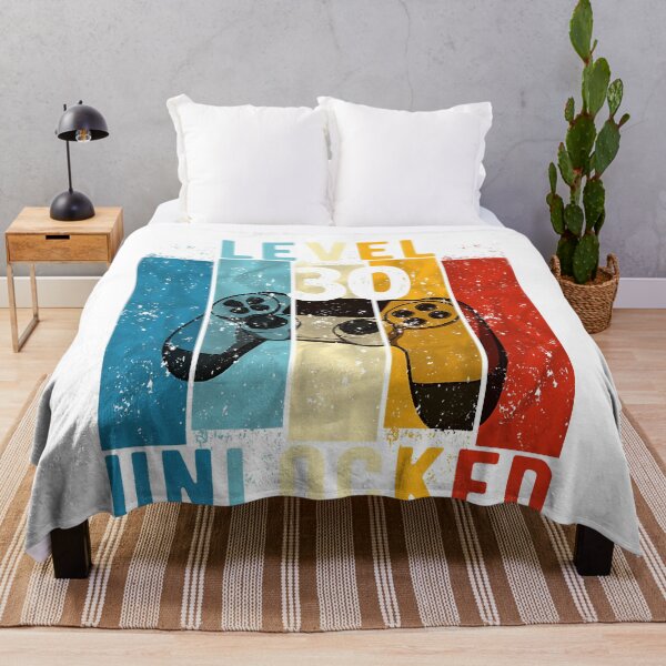 Item preview, Mens Level 30 Unlocked Video Gamer 30 Year Old 30th Birthday designed and sold by TheModernGeekSt.