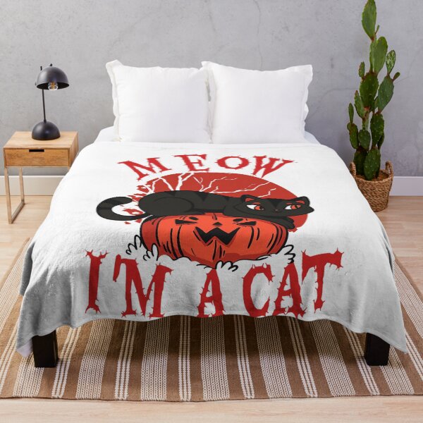 Item preview, Meow I'm A Cat Halloween designed and sold by TheModernGeekSt.